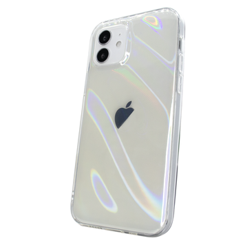 Чохол прозорий для iPhone 12/12 Pro Hologram Case Rainbow