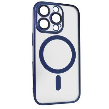 Чехол для iPhone 16 Pro : Titan Frame Matte PC MagSafe Case &ndash; Blue