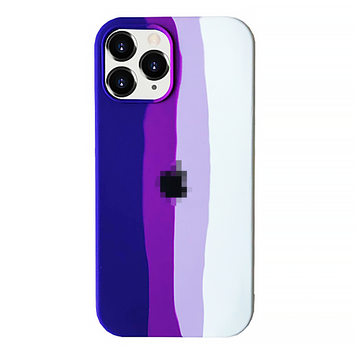 Чохол райдужний Rainbow на iPhone 11 Pro Purple
