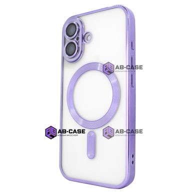 Чохол для iPhone 16 Shining With MagSafe із захисними лінзами на камеру - Purple