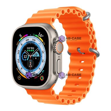 Ремінець Ocean Band на Apple Watch 42|44|45|49 Orange