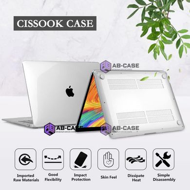 Чохол-накладка для MacBook Air 15 M2, M3 (A2941, A3114) (2023-2024) Crystal Case - Clear