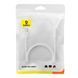 Кабель Baseus (USB to Type-C) 3A Silky Series Charging Data Cable &ndash; White (2m) 2