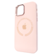 Чохол для iPhone 11 Silicone case with MagSafe Metal Camera Pink Sand