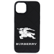 Чохол силіконовий CaseTify Burberry на iPhone 11 Black 1