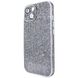 Чехол для iPhone 14 Galaxy Case с защитой камеры - Silver 1