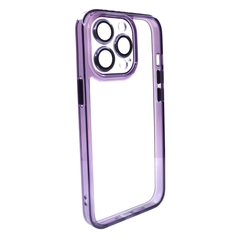 Чехол Shining для iPhone 14 Plus с защитой камеры Purple