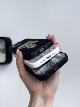 Чехол Rock Case Karl Legerfeld (iPhone 13/14, Black-Silver)