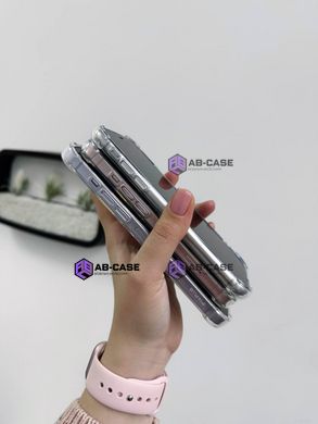 Чохол для iPhone 13 mini Card Holder Armored Case з карманом для картки прозрачный