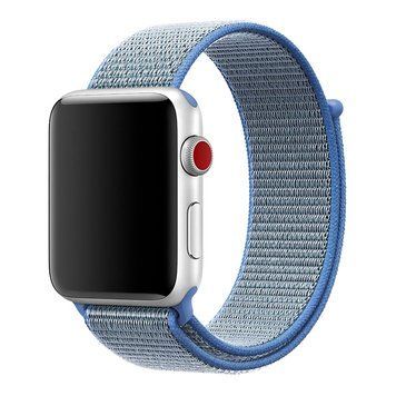 Ремінець для Apple Watch Nylon Loop нейлоновий (42mm, 44mm, 45mm, 46mm, 49mm, Tahoe Blue)