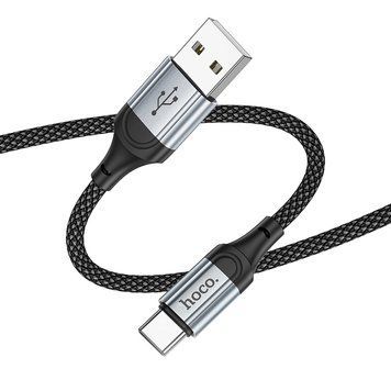 Кабель HOCO (USB to Type-C) 2.4A U110 Charging Data Cable &ndash; Blue (1.2m)