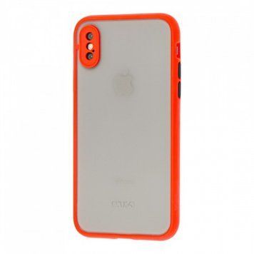 Чехол Avenger Case camera lens (для iPhone XS MAX, Red)