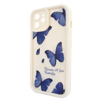 Чехол для iPhone 11 &ndash; Pretty Things "Butterflies &ndash; White"