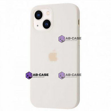 Чехол для iPhone 16 Plus Silicone Case FULL (№11 Antique White)