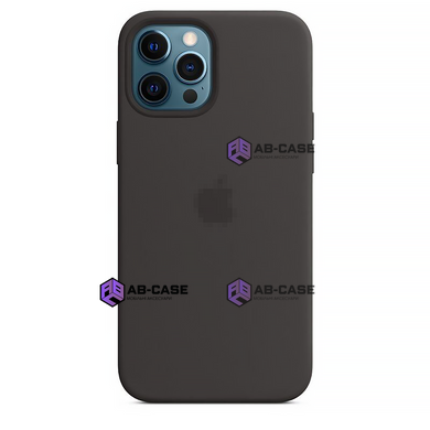 Чехол Silicone Case для iPhone 15 Pro Max FULL (№15 Charcoal Gray)