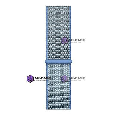 Ремінець для Apple Watch Nylon Loop нейлоновий (42mm, 44mm, 45mm, 46mm, 49mm, Tahoe Blue)