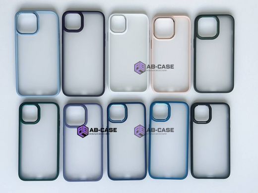 Чехол матовый для iPhone 13 Pro MATT Crystal Guard Case Pink Sand