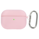 Чехол для AirPods 1/2 : Case Microfiber &ndash; Light Pink
