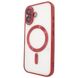 Чехол для iPhone 16 Shining With MagSafe с защитными линзами на камеру - Red