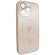 Чехол для iPhone 12 Pro Max - AG Titanium Case with MagSafe с защитой камеры Golden