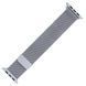 Металлический ремешок Milanese Loop Apple Watch (38mm, 40mm, 41mm, [42mm Series 10/11], Gray)