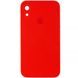 Чохол Silicone Case FULL CAMERA (square side) (на iPhone Xr) (Red)