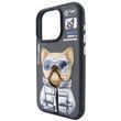 Чохол для iPhone 14 Pro Max Nimmy Case AnimalZip, Black Dog
