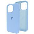 Чехол для iPhone 14 Pro Max Silicone Case Full №53 Corn Flower