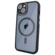 Чехол для iPhone 15 Plus Nofelet Chrome Camera Case with MagSafe - Black