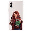 Чохол прозорий Print Girl Southside Serpents на iPhone 12 Riverdale