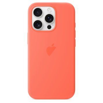 Чехол для iPhone 16 Pro Max : Silicone Case with MagSafe &ndash; Tangerine