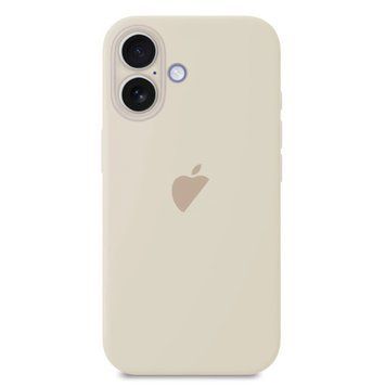 Чохол для iPhone 16 : Silicone Case Full Camera - №11 Antique White