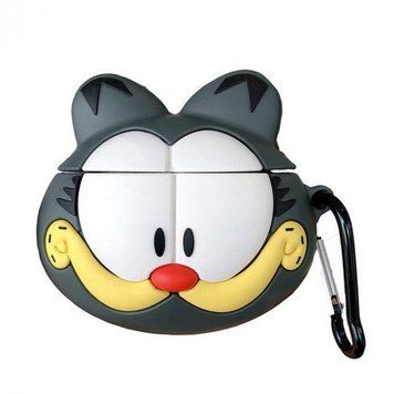 3D Чехол "Gray cat" для наушников AirPods 1/2