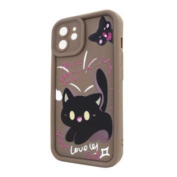 Чехол для iPhone 11 &ndash; Pretty Things "Kitties &ndash; Brown"