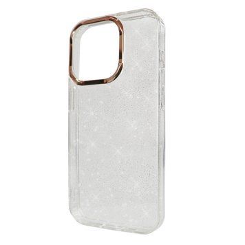 Чехол для iPhone 15 Pro Max Sparkle Case c блёстками Clear