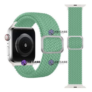 Регульований монобраслет для Apple Watch Braided Solo Loop (Mint, 38/40/41mm)