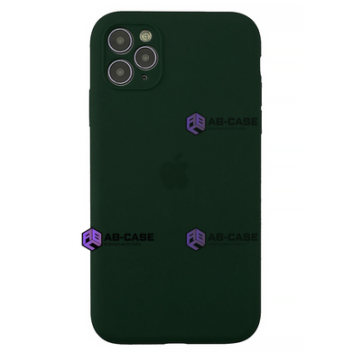 Чохол Silicone Case FULL CAMERA (на iPhone 11 Pro, Forest Green)