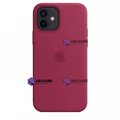 Чехол Silicone Case для iPhone 12 mini FULL (№36 Rose Red)