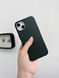Чохол для iPhone 15 Pro Max Leather Case PU with MagSafe - Fir Green 4