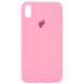 Чехол Silicone Case iPhone X/Xs FULL (№12 Pink)