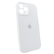 Чехол Silicone Сase для iPhone 15 Pro Full Camera №9 White