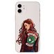 Чехол прозрачный Print Girl Southside Serpents для iPhone 12 Riverdale