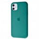 Чехол Silicone Case для iPhone 11 FULL (Pine Green)