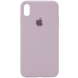 Чехол Silicone Case для iPhone X/Xs FULL (№7 Lavender)