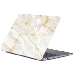 Чехол-накладка для MacBook New Pro 13.3 (A1706,A1708,A1989,A2159,A2289,A2251,A2338,M2 A2338) Print Case - Beige Marble