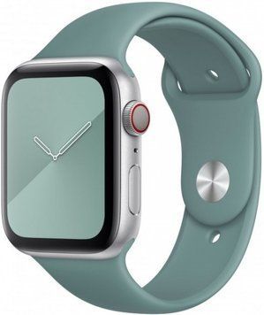 Силиконовый ремешок для Apple Watch (38mm, 40mm, 41mm, [42mm Series 10/11], №61 Cactus, S)