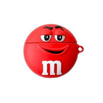 3D Чехол "M&M's red" для наушников AirPods 1/2