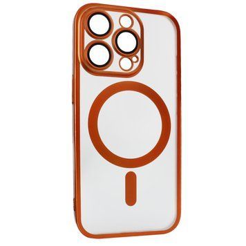 Чехол для iPhone 16 Pro : Titan Frame Matte PC MagSafe Case &ndash; Orange