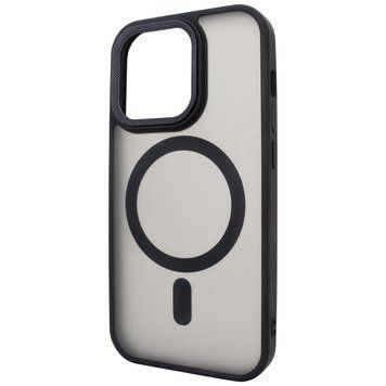 Чохол для iPhone 12 | 12 Pro Nofelet MATT Case with MagSafe - Black