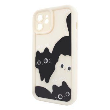Чехол для iPhone 11 &ndash; Pretty Things "Kitties &ndash; White"